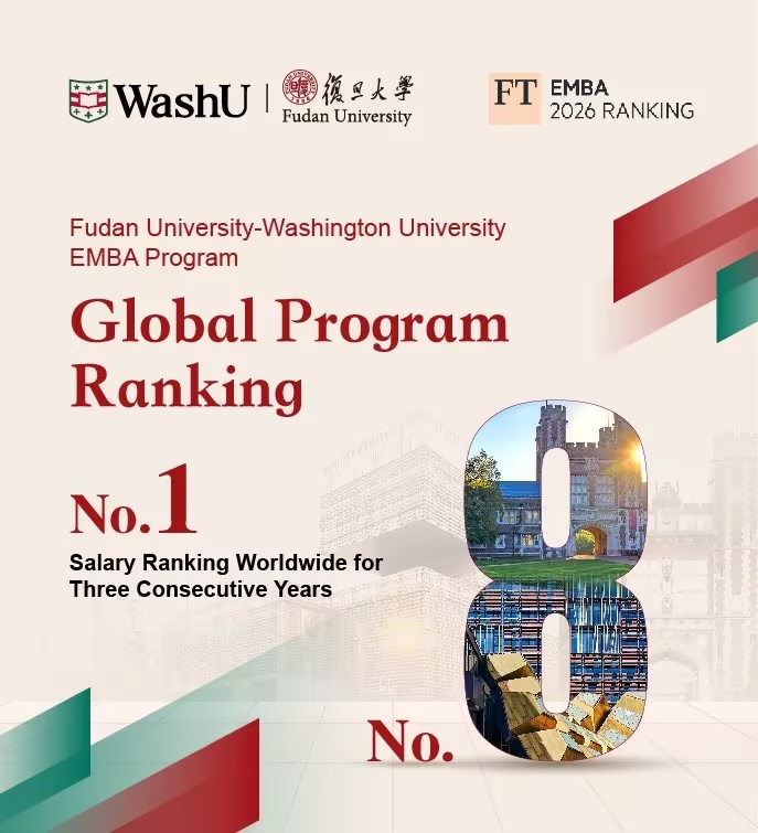 Global No.1 Salary for Three Consecutive Years: Fudan–WashU EMBA’s ...